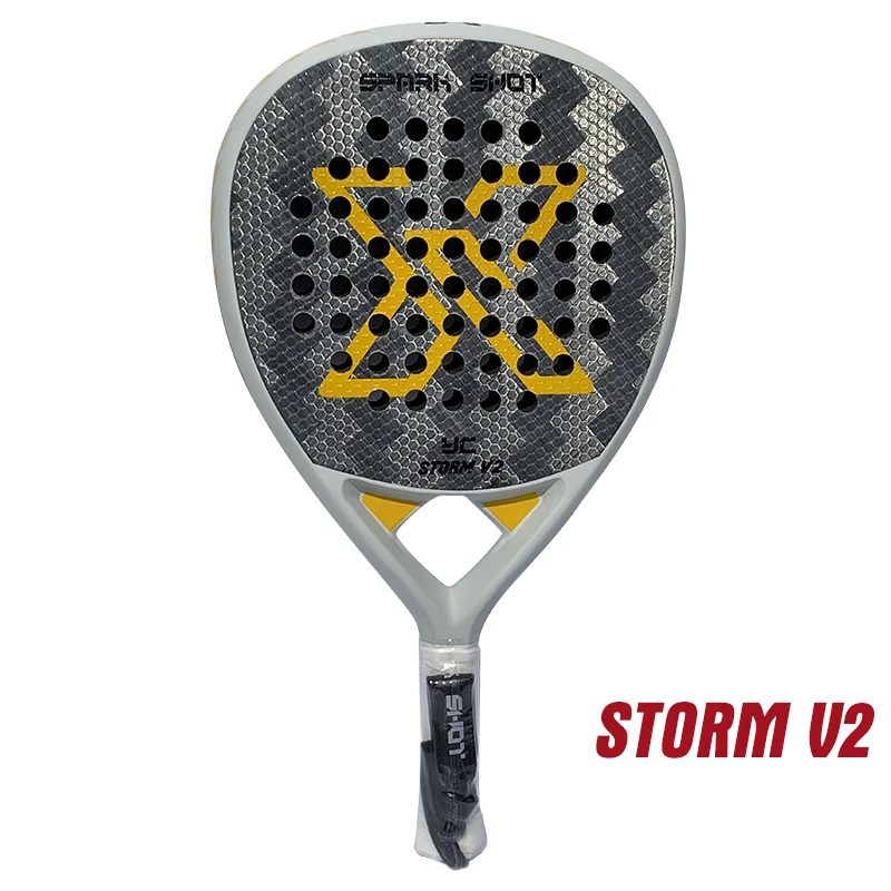 Raicéid Padel Snáithín Alúm LUXURY 24K STORM V2